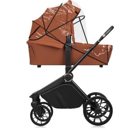 Lionelo - Passeggino combinato 2 in 1 MIKA PLUS Marrone ruggine