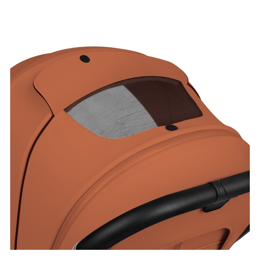 Lionelo - Passeggino combinato 2 in 1 MIKA PLUS Marrone ruggine