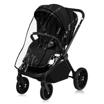 Lionelo - Passeggino combinato 2 in 1 MIKA PLUS Nero Onice