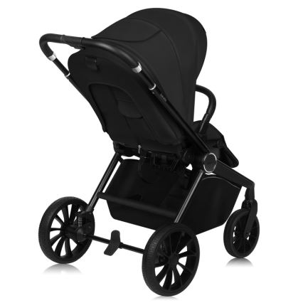 Lionelo - Passeggino combinato 2 in 1 MIKA PLUS Nero Onice