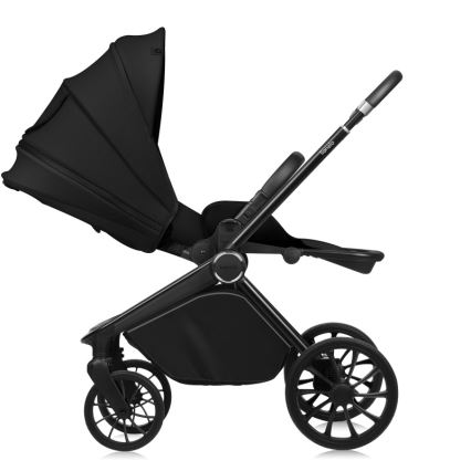 Lionelo - Passeggino combinato 2 in 1 MIKA PLUS Nero Onice