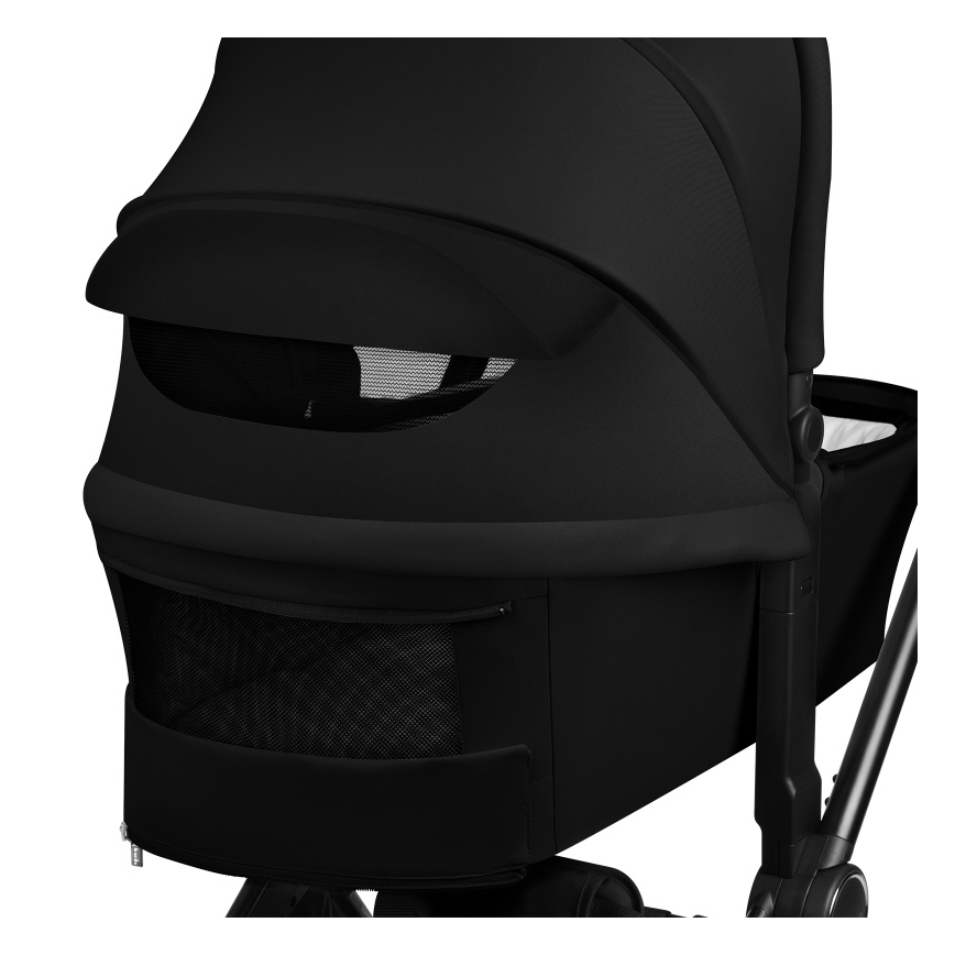 Lionelo - Passeggino combinato 2 in 1 MIKA PLUS Nero Onice