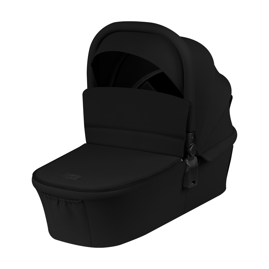 Lionelo - Passeggino combinato 2 in 1 MIKA PLUS Nero Onice