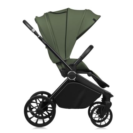 Lionelo - Passeggino combinato 2 in 1 MIKA PLUS Verde Oliva