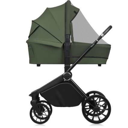 Lionelo - Passeggino combinato 2 in 1 MIKA PLUS Verde Oliva
