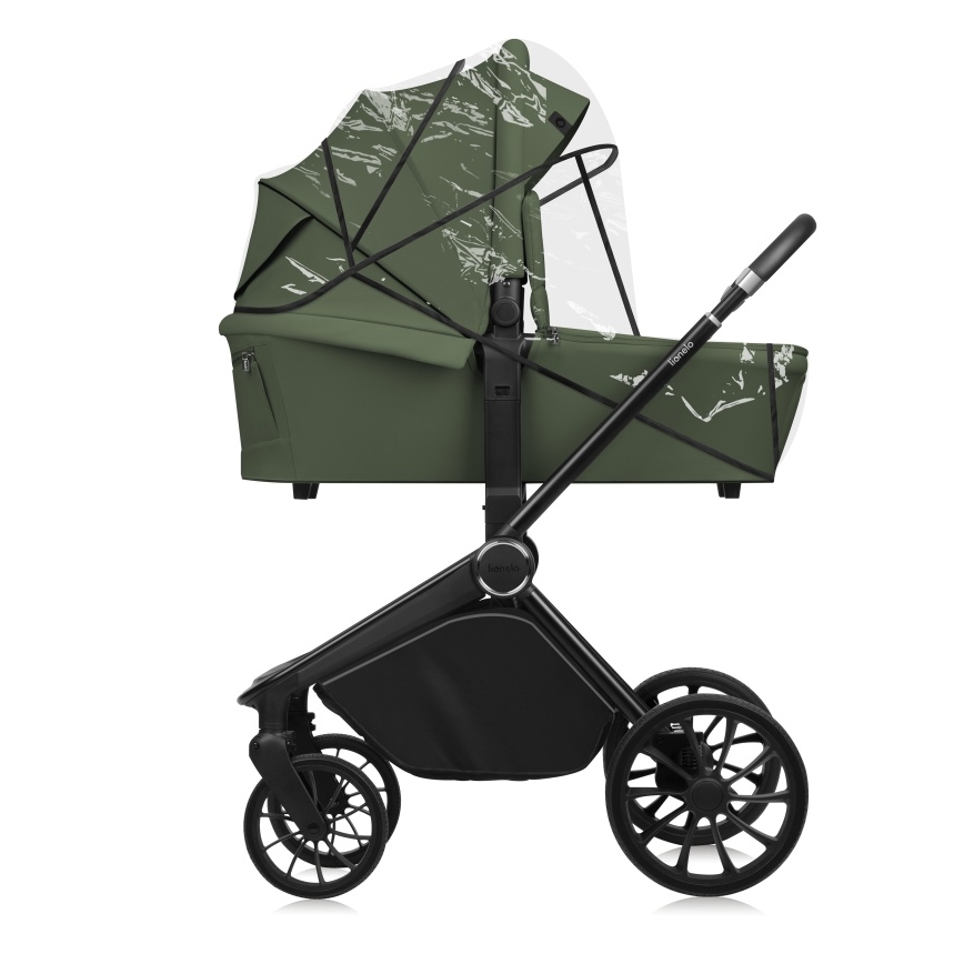 Lionelo - Passeggino combinato 2 in 1 MIKA PLUS Verde Oliva
