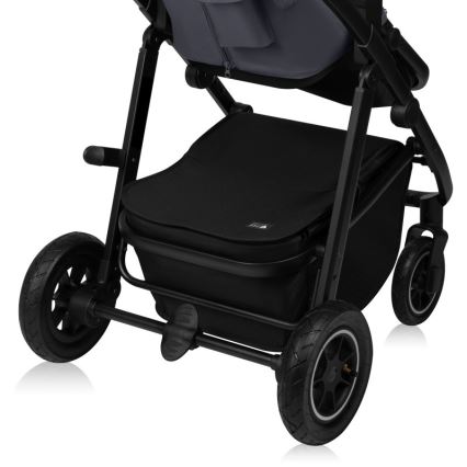 Lionelo - Passeggino combinato 3 in 1 AMBER PLUS grigio grafite