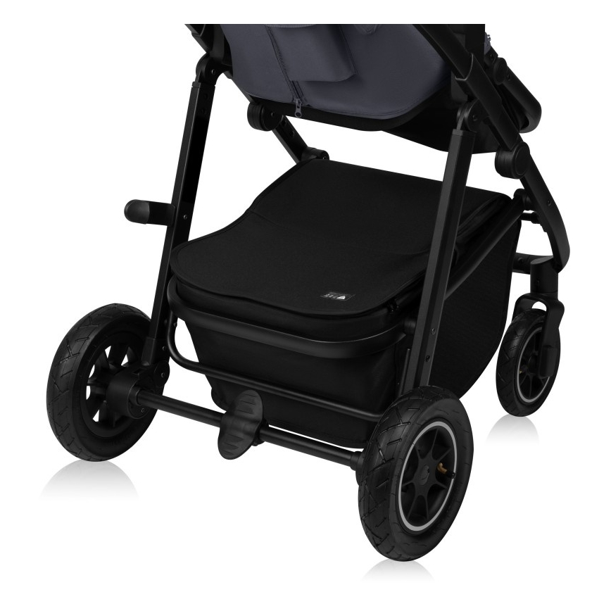 Lionelo - Passeggino combinato 3 in 1 AMBER PLUS grigio grafite