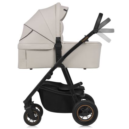 Lionelo - Passeggino combinato 3 in 1 AMBER PLUS Sabbia