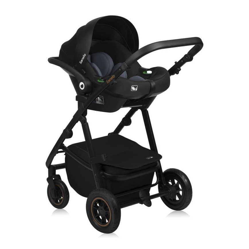 Lionelo - Passeggino combinato 3 in 1 AMBER PLUS Sabbia