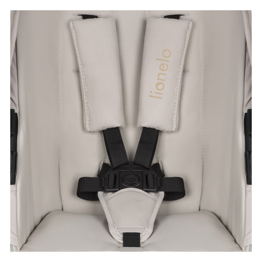 Lionelo - Passeggino combinato 3 in 1 AMBER PLUS Sabbia