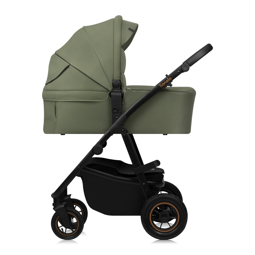 Lionelo - Passeggino combinato 3 in 1 AMBER PLUS Verde Foresta