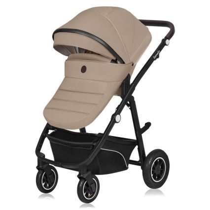 Lionelo - Passeggino combinato 3 in 1 BIANKA Beige Sabbia