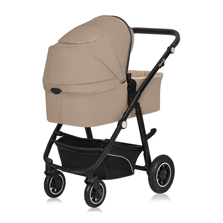 Lionelo - Passeggino combinato 3 in 1 BIANKA Beige Sabbia