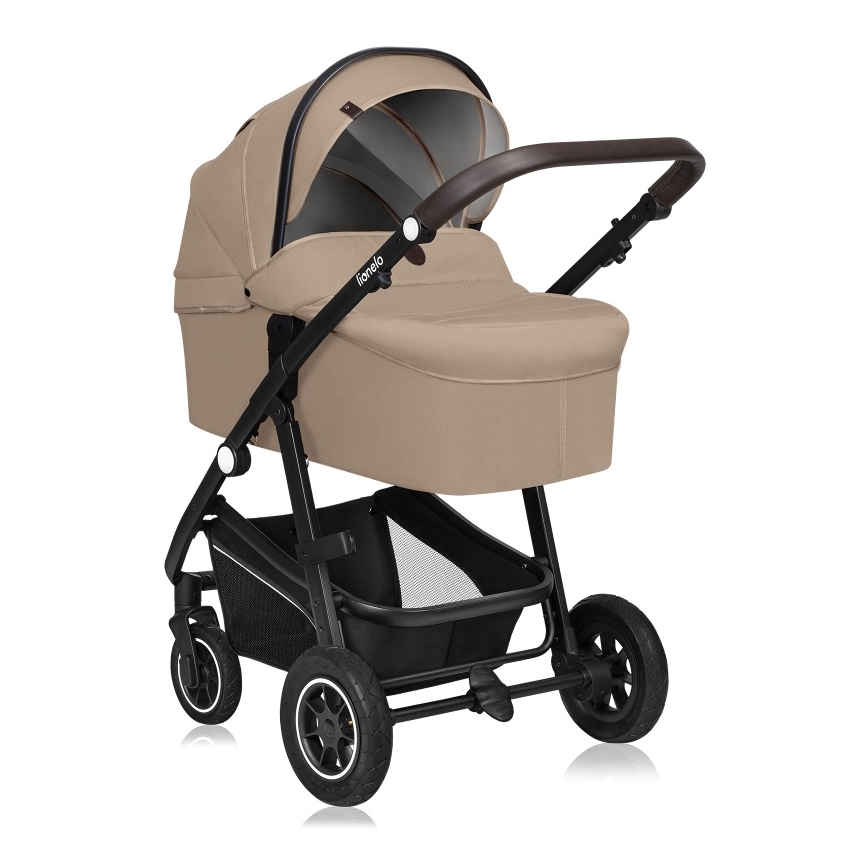 Lionelo - Passeggino combinato 3 in 1 BIANKA Beige Sabbia