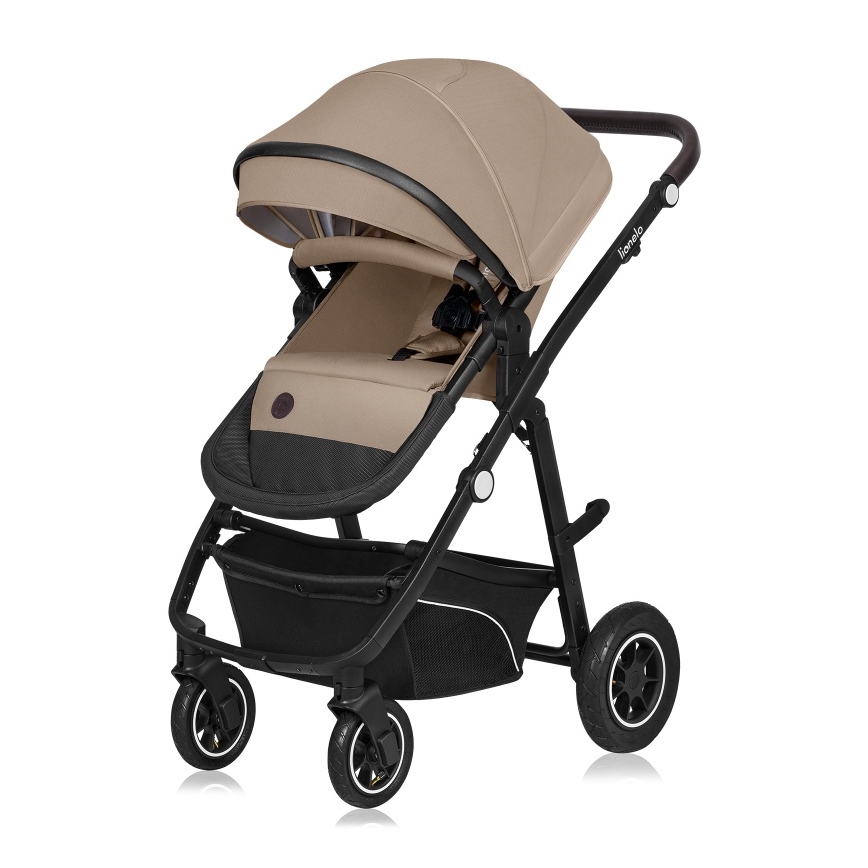 Lionelo - Passeggino combinato 3 in 1 BIANKA Beige Sabbia