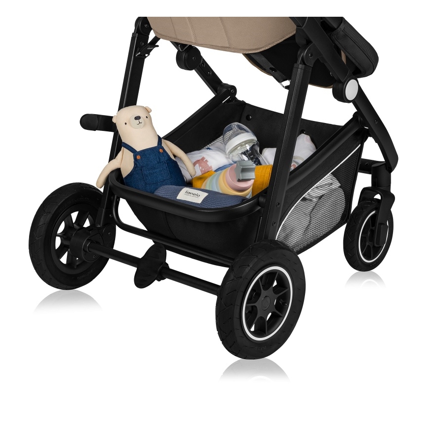 Lionelo - Passeggino combinato 3 in 1 BIANKA Beige Sabbia