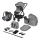 Lionelo - Passeggino combinato 3 in 1 BIANKA Grey Stone
