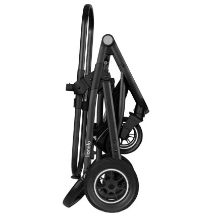 Lionelo - Passeggino combinato 3 in 1 BIANKA Onice Nera