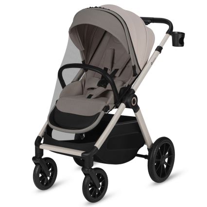 Lionelo - Passeggino combinato 3 in 1 LAYLA Beige Sand