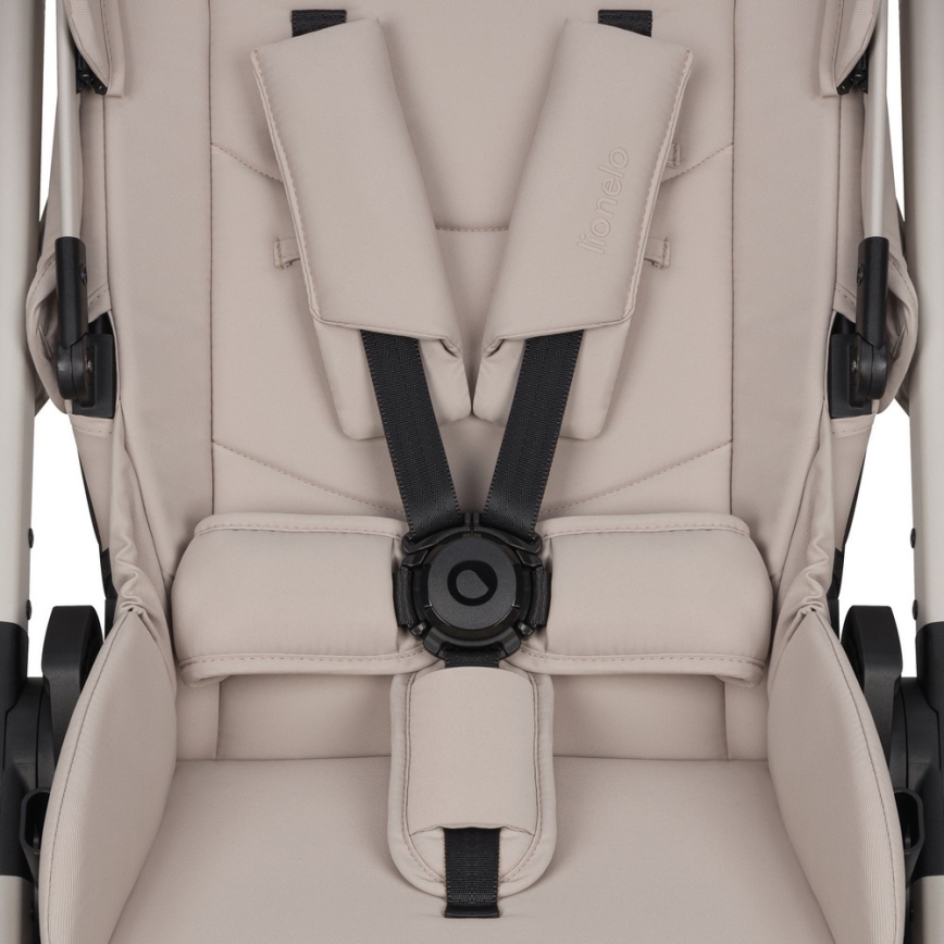 Lionelo - Passeggino combinato 3 in 1 LAYLA Beige Sand