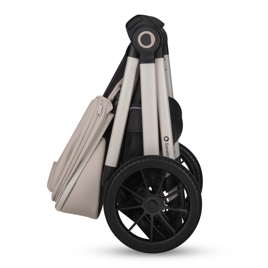 Lionelo - Passeggino combinato 3 in 1 LAYLA Beige Sand