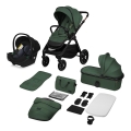 Lionelo - Passeggino combinato 3 in 1 LAYLA Foresta Verde