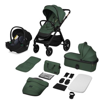 Lionelo - Passeggino combinato 3 in 1 LAYLA Foresta Verde
