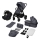 Lionelo - Passeggino combinato 3 in 1 LAYLA Grigio Pietra