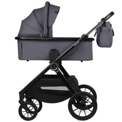 Lionelo - Passeggino combinato 3 in 1 LAYLA Grigio Pietra