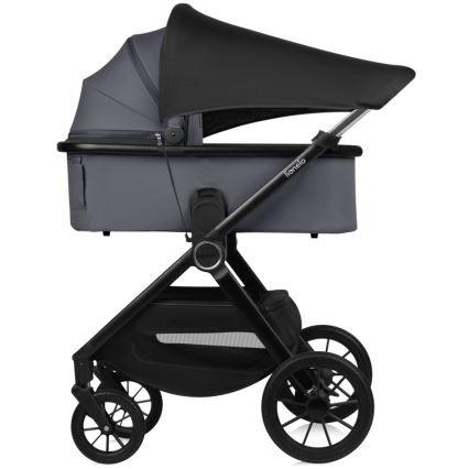 Lionelo - Passeggino combinato 3 in 1 LAYLA Grigio Pietra