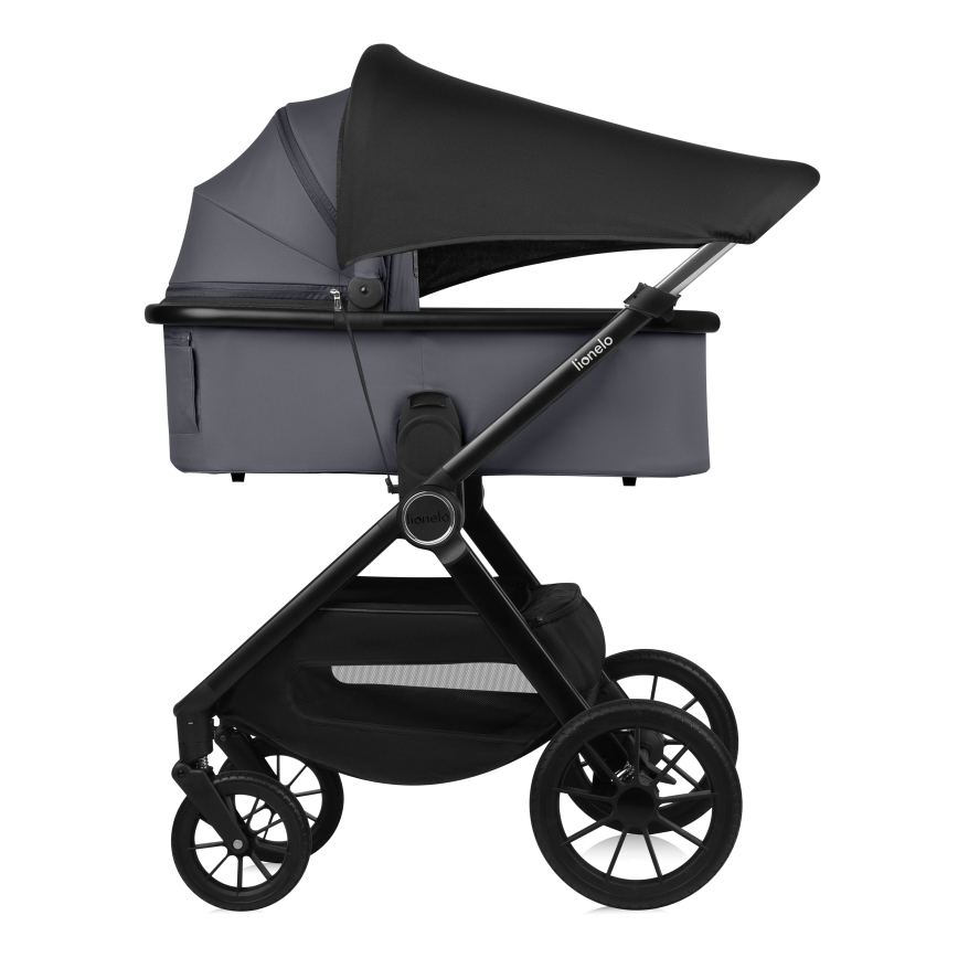 Lionelo - Passeggino combinato 3 in 1 LAYLA Grigio Pietra