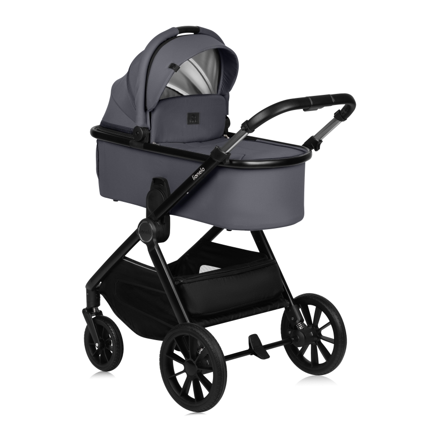 Lionelo - Passeggino combinato 3 in 1 LAYLA Grigio Pietra