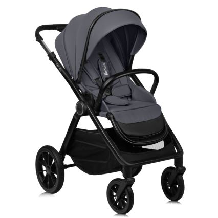 Lionelo - Passeggino combinato 3 in 1 LAYLA Grigio Pietra