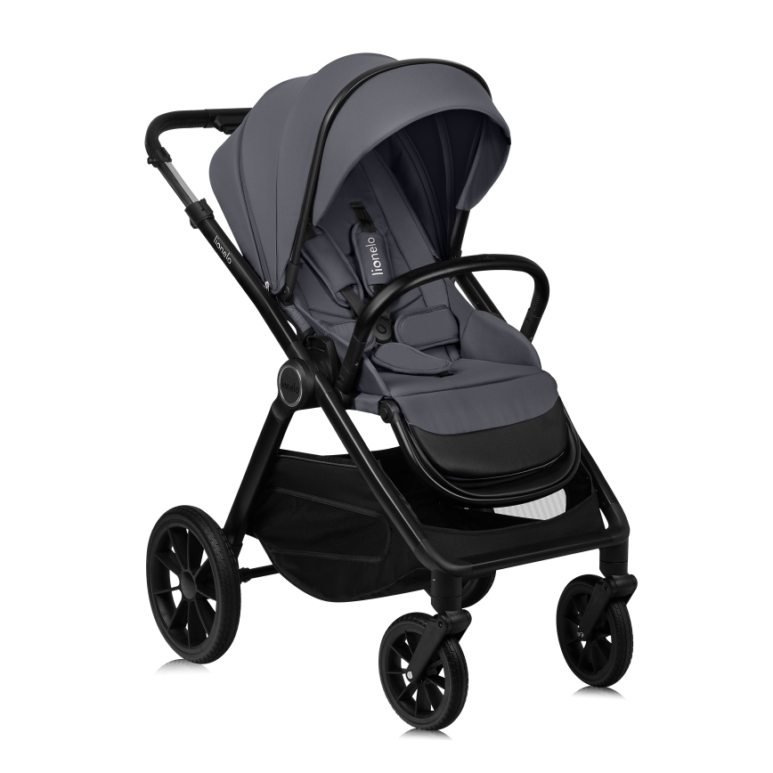 Lionelo - Passeggino combinato 3 in 1 LAYLA Grigio Pietra