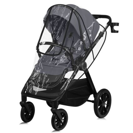 Lionelo - Passeggino combinato 3 in 1 LAYLA Grigio Pietra