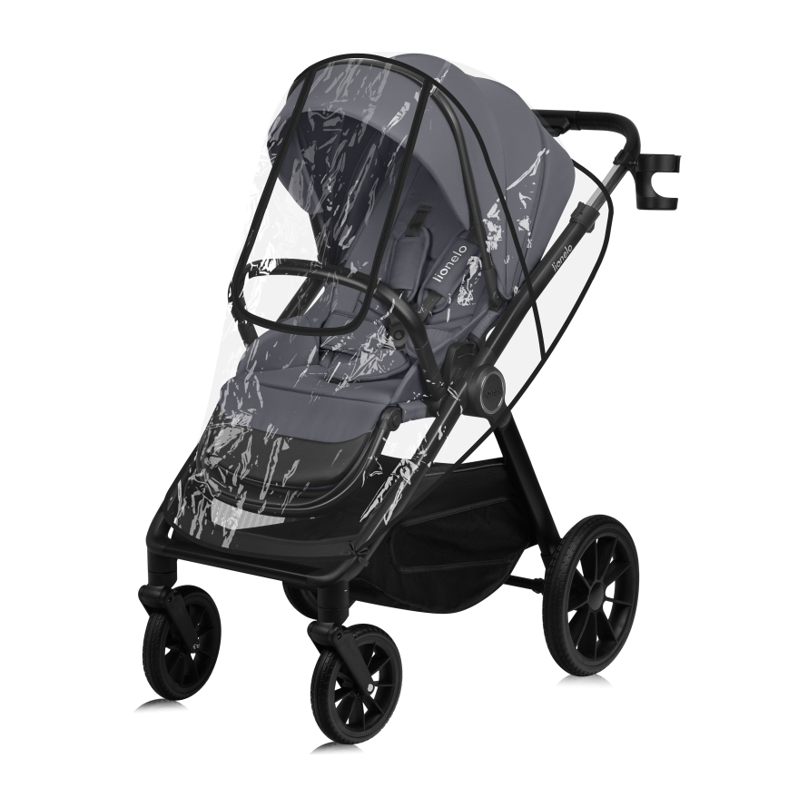 Lionelo - Passeggino combinato 3 in 1 LAYLA Grigio Pietra