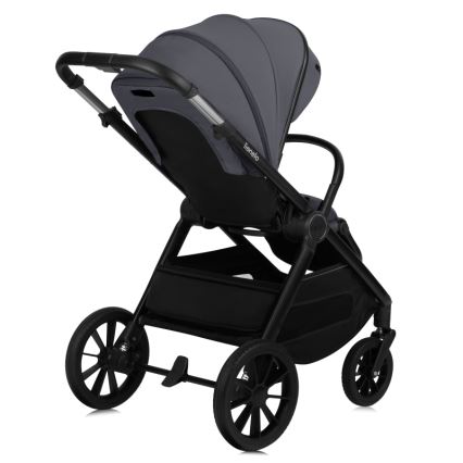 Lionelo - Passeggino combinato 3 in 1 LAYLA Grigio Pietra