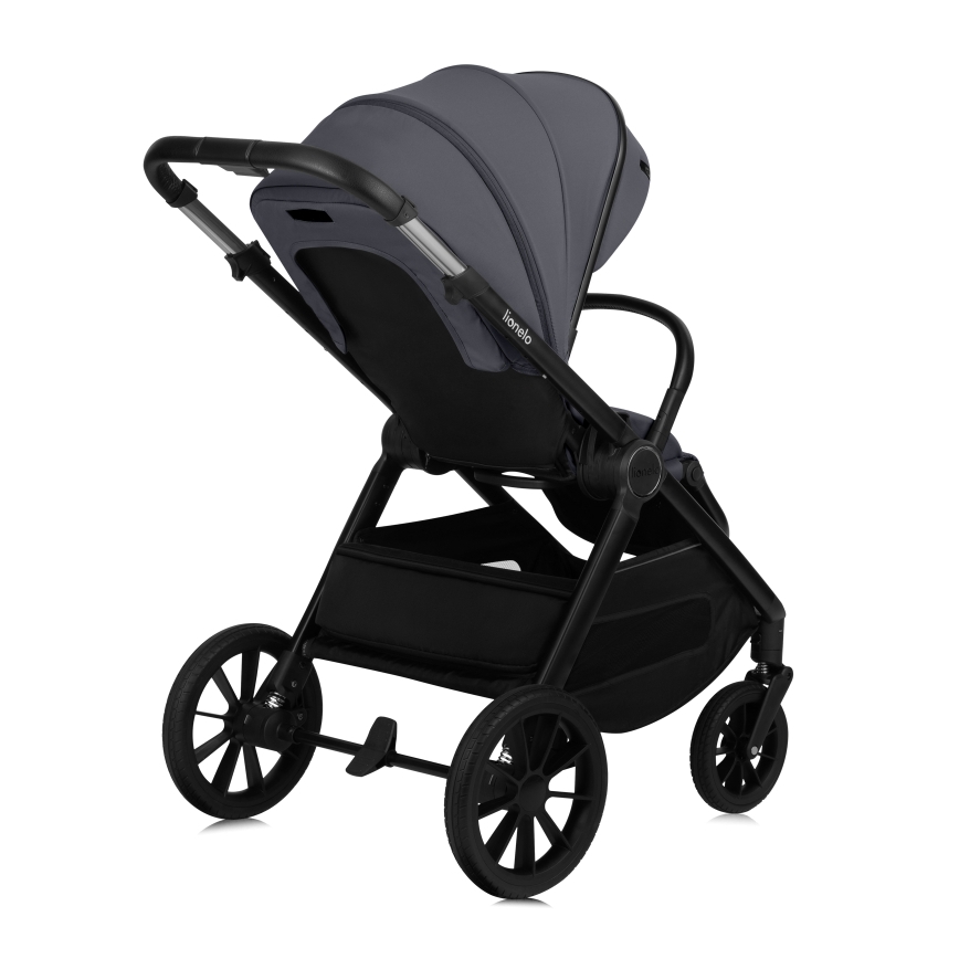 Lionelo - Passeggino combinato 3 in 1 LAYLA Grigio Pietra