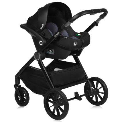 Lionelo - Passeggino combinato 3 in 1 LAYLA Grigio Pietra