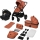 Lionelo - Passeggino combinato 3-in-1 LAYLA Marrone Ruggine