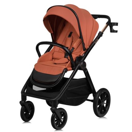 Lionelo - Passeggino combinato 3-in-1 LAYLA Marrone Ruggine