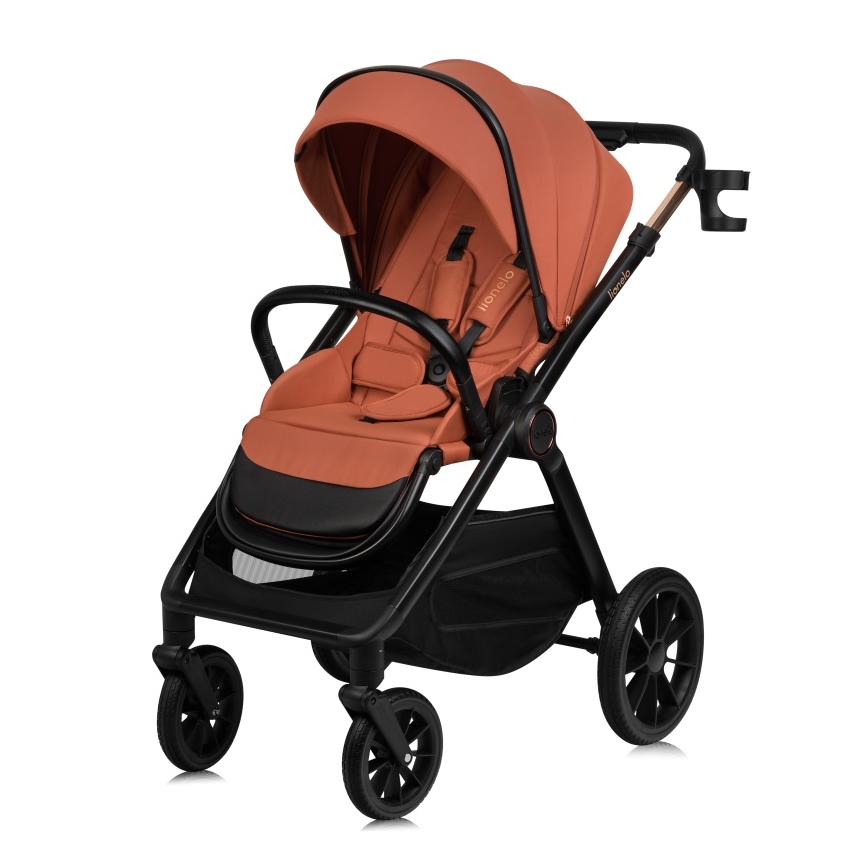 Lionelo - Passeggino combinato 3-in-1 LAYLA Marrone Ruggine