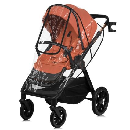Lionelo - Passeggino combinato 3-in-1 LAYLA Marrone Ruggine