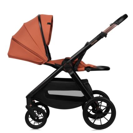 Lionelo - Passeggino combinato 3-in-1 LAYLA Marrone Ruggine