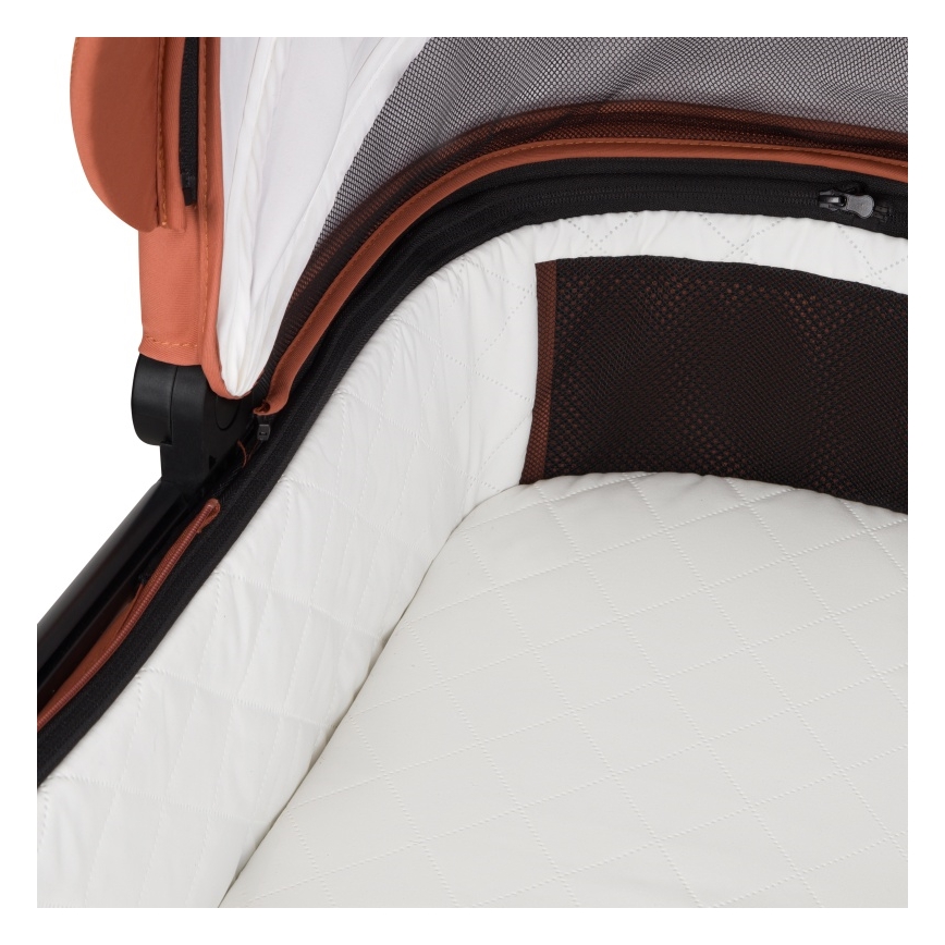 Lionelo - Passeggino combinato 3-in-1 LAYLA Marrone Ruggine