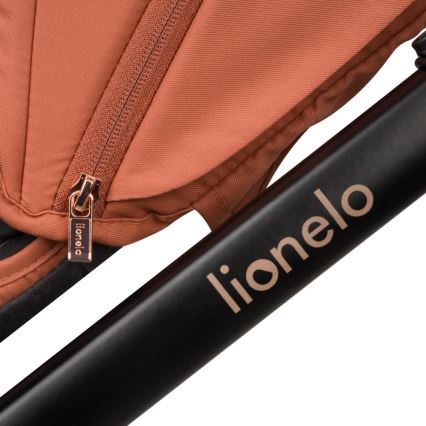 Lionelo - Passeggino combinato 3-in-1 LAYLA Marrone Ruggine