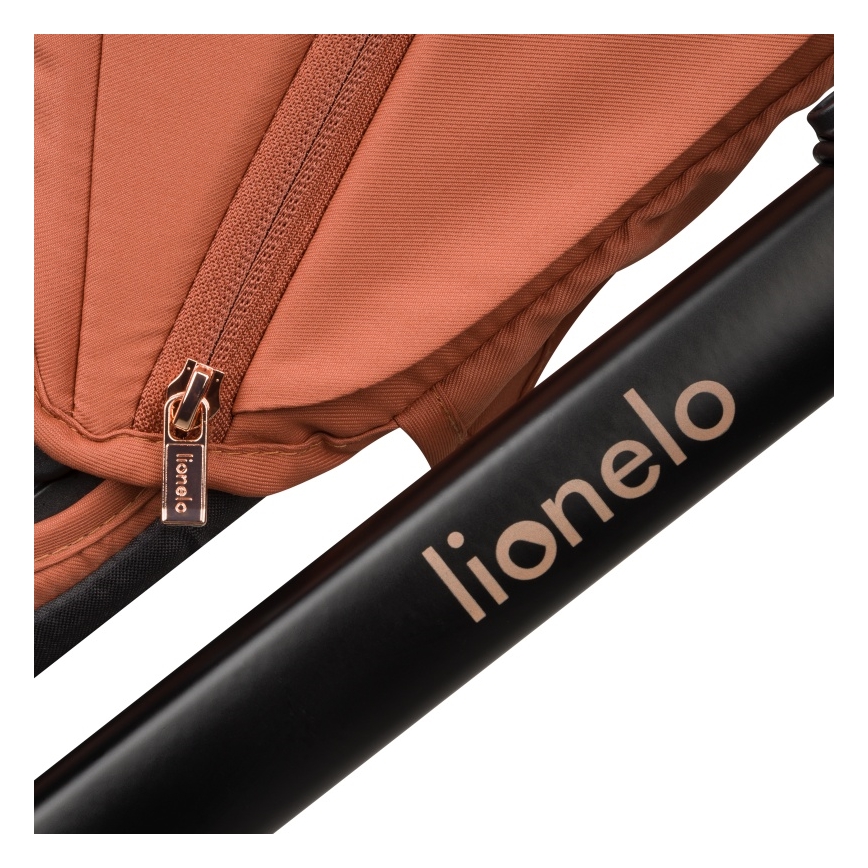 Lionelo - Passeggino combinato 3-in-1 LAYLA Marrone Ruggine