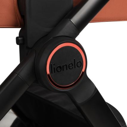 Lionelo - Passeggino combinato 3-in-1 LAYLA Marrone Ruggine