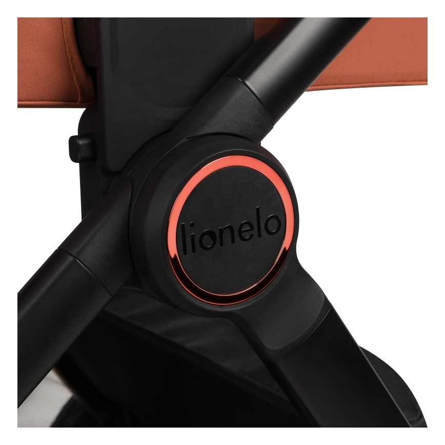 Lionelo - Passeggino combinato 3-in-1 LAYLA Marrone Ruggine